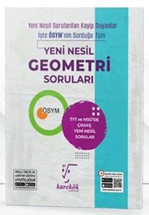 Yeni Nesil Geometri Soruları | Karekök Yayıncılık (Ciltsiz)