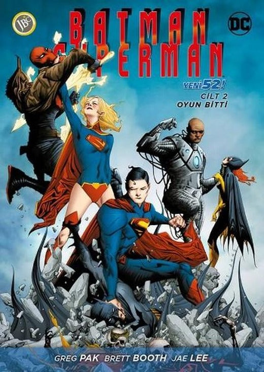 Batman - Süperman Cilt 2 - Oyun Bitti | JBC Yayıncılık (İnce Kapak)