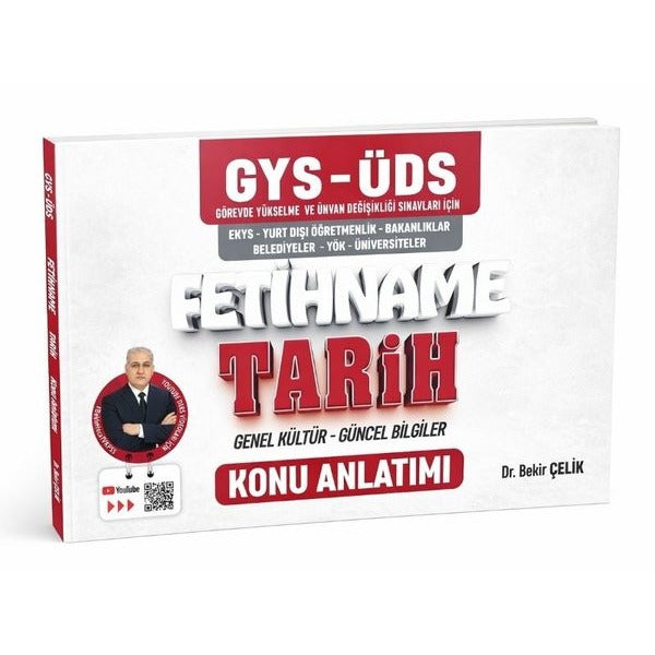 GYS - ÜDS Fetihname Tarih - Genel Kültür - Güncel Bilgiler Konu Anlatımı | Pelikan Yayınları (İnce Kapak)