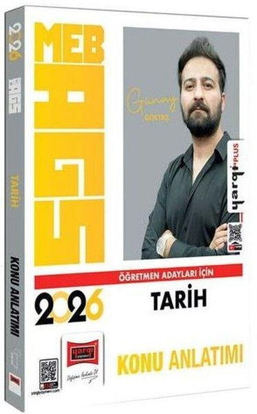 2026 MEB - AGS Öğretmen Adayları İçin Tarih Konu Anlatımı | Yargı Yayınları (İnce Kapak)