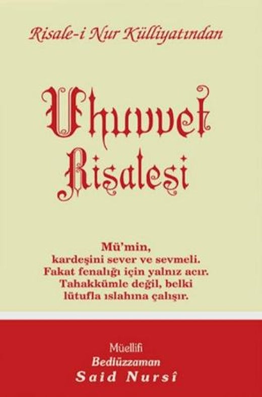 Uhuvvet Risalesi Normal Boy | Envar Neşriyat (Ciltsiz)