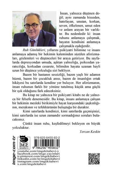 Ruh Günlükleri - Bir Ruh Doktorunun Kısa Notları | İmge Kitabevi (İnce Kapak) - Resim 2