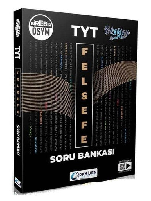 TYT Felsefe Soru Bankası | Oksijen Yayınları - Eğitim (İnce Kapak)