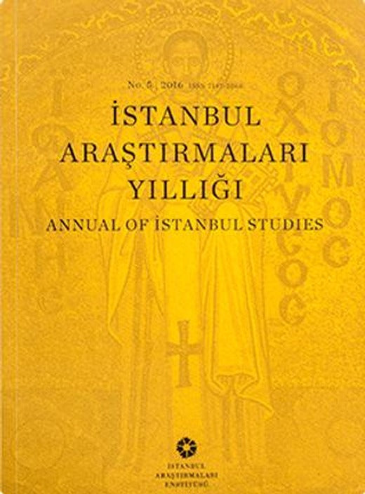 İstanbul Araştırmaları Yıllığı No: 5 - 2016 | İstanbul Araştırmaları Enstitüsü (Ciltsiz)