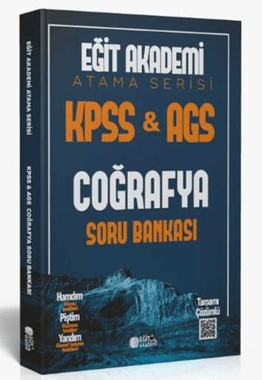 KPSS - AGS Coğrafya Atama Serisi Soru Bankası | Eğit Akademi (Ciltsiz)