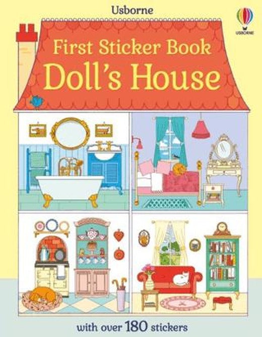 First Sticker Book Doll's House | Usborne (Ciltsiz)