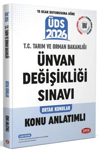 T.C. Tarım ve Orman Bakanlığı Ünvan Değişikliği Sınavı Ortak Konular Konu Anlatımlı