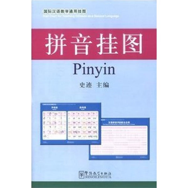 Pinyin Charts 52x76 cm (Çince Fonetik Alfabesi Posterleri)