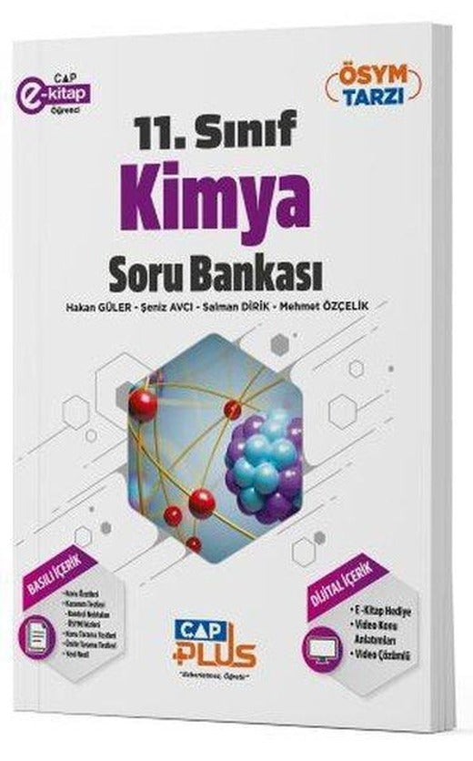 2023 11.Sınıf Kimya Plus Soru Bankası | Çap Yayınları (İnce Kapak)