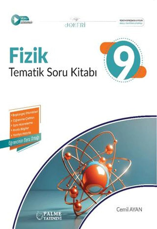2025 9. Sınıf Fizik Tematik Soru Kitabı | Palme Yayınları (Ciltsiz)