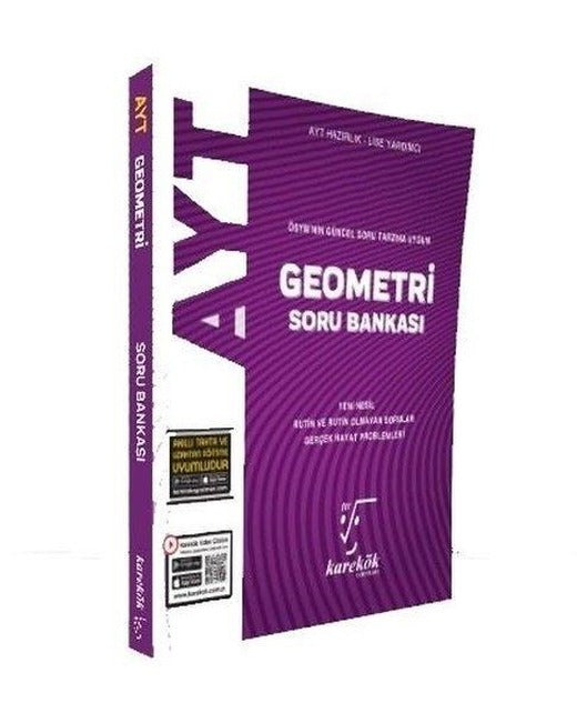 AYT Geometri Soru Bankası (2.Oturum) | Karekök Eğitim Yayın (İnce Kapak)