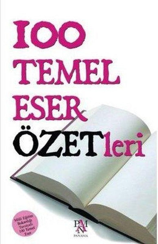 100 Temel Eser Özetleri | Panama Yayıncılık (İnce Kapak)