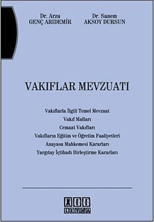 Vakıflar Mevzuatı | On İki Levha Yayınları (Ciltsiz)