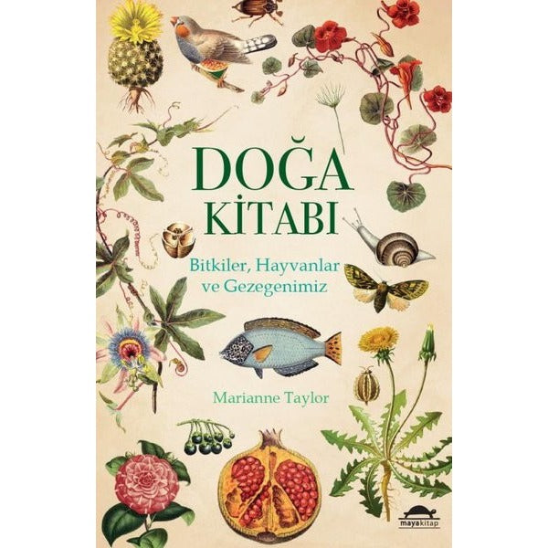 Doğa Kitabı: Bitkiler-Hayvanlar ve Gezegenimiz | Maya Kitap (İnce Kapak)