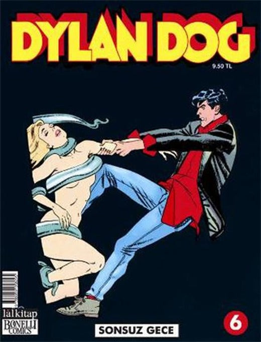 Dylan Dog Sayı 6 - Sonsuz Gece | Lal - Çizgi Roman Dizisi (İnce Kapak)