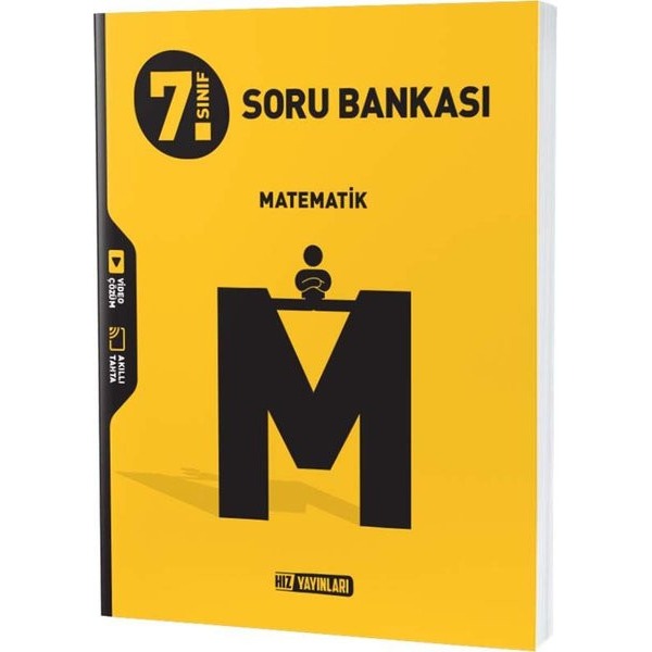 7.Sınıf Matematik Soru Bankası | Hız Yayınları (İnce Kapak)