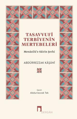 Tasavvufi Terbiyenin Mertebeleri | Dergah Yayınları (Ciltsiz) - Resim 1