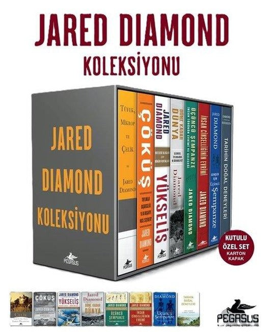 Jared Diamond Özel Seti - 8 Kitap Takım - Kutulu | Pegasus (Ciltli)