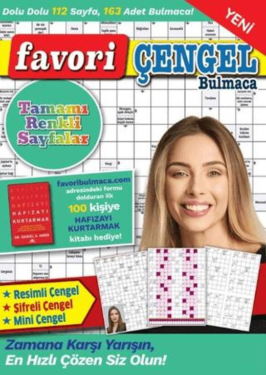 Favori Çengel Bulmaca 15 | Maxi Yayıncılık (Ciltsiz)