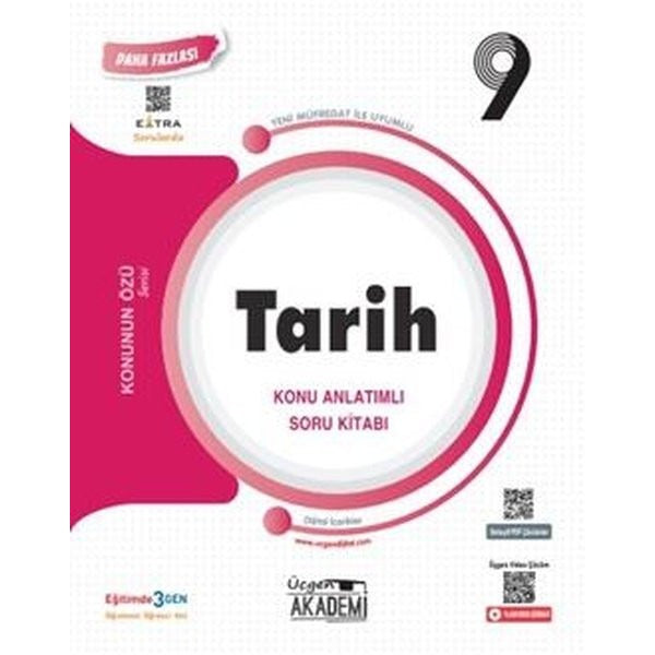 9.Sınıf Konunun Özü - Tarih Konu Anlatımlı Soru Kitabı