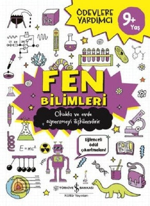 Fen Bilimleri 9+Yaş Ödevlere Yardımcı | İş Bankası Kültür Yayınları