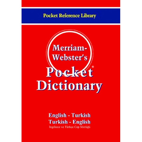 M. Webster's Pocket Dictionary Eng-Turc Turc- Eng | Bilge Kültür Sanat