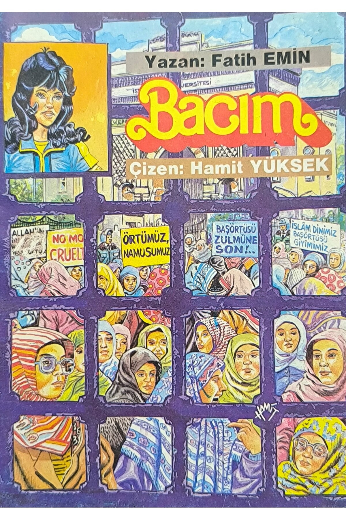 Bacım - Fatih Emin (Çizgi Roman) kitap kapağı