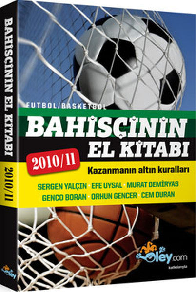Bahisçinin El Kitabı Kazanmanın Altın Kuralları 2010/11 - Sergen Yalçın kitap kapağı