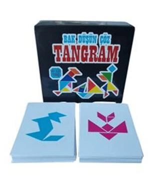 Bak - Düşün Çöz Tangram - Kolektif kitap kapağı