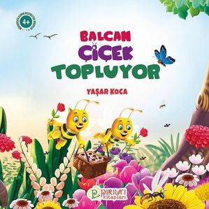 Balcan Çiçek Topluyor 6 - Yaşar Koca kitap kapağı