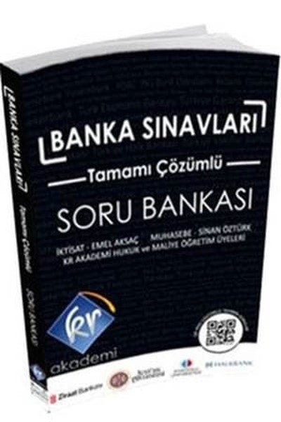 Banka Sınavları Tamamı Çözümlü Soru Bankası - Kolektif kitap kapağı