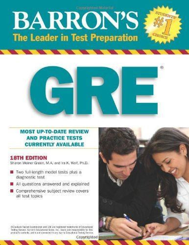Barrons Gre 18E kitap kapağı