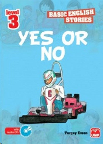 Yes Or No (Basic English Stories Level 3) (Cd Hediyeli) - Turgay Evren kitap kapağı