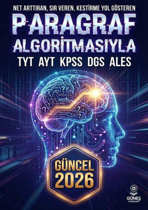 Paragraf Algoritmasıyla TYT AYT KPSS DGS ALES | Güneş Kitabevleri (İnce Kapak)