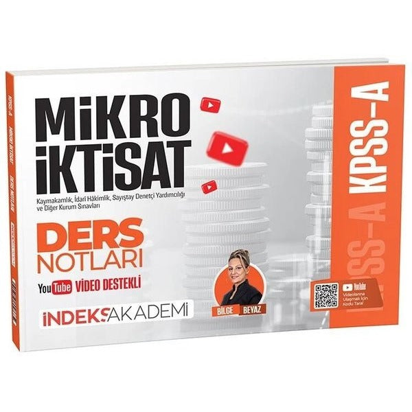 2026 KPSS A Grubu Mikro İktisat Video Ders Notları | İndeks Akademi (İnce Kapak)