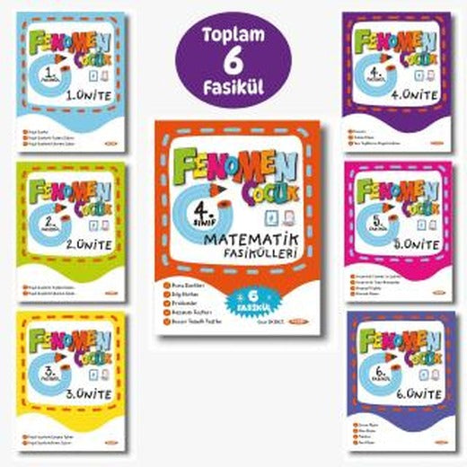 4. Sınıf Matematik Fasikülleri (6 Fasikül)