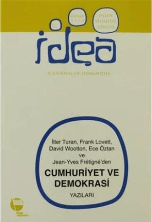İdea Sayı Cilt:2 Sayı: 1 İnsan Bilimleri Dergisi / A Journal Of Humanities | Belge Yayınları (Ciltsiz)