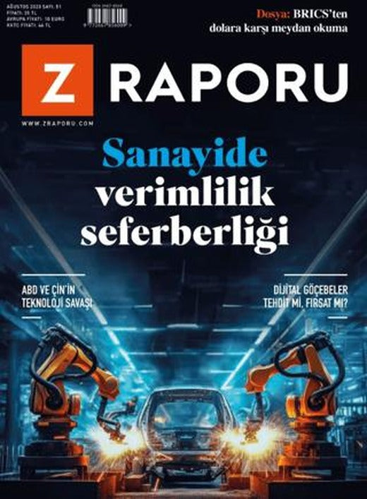 Z Raporu Dergisi Sayı: 51 - Ağustos 2023 | Z Raporu Dergisi Yayınları (Ciltsiz)