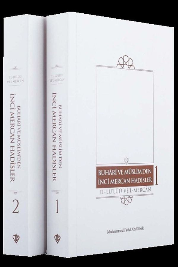 Buhari ve Müslimden İnci Mercan Hadisler Seti - 2 Kitap Takım | Türkiye Diyanet Vakfı Yayınları (İnce Kapak)