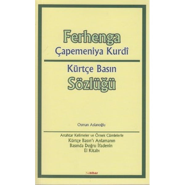 Ferhanga Çapemeniya Kurdi - Kürtçe Basın Sözlüğü