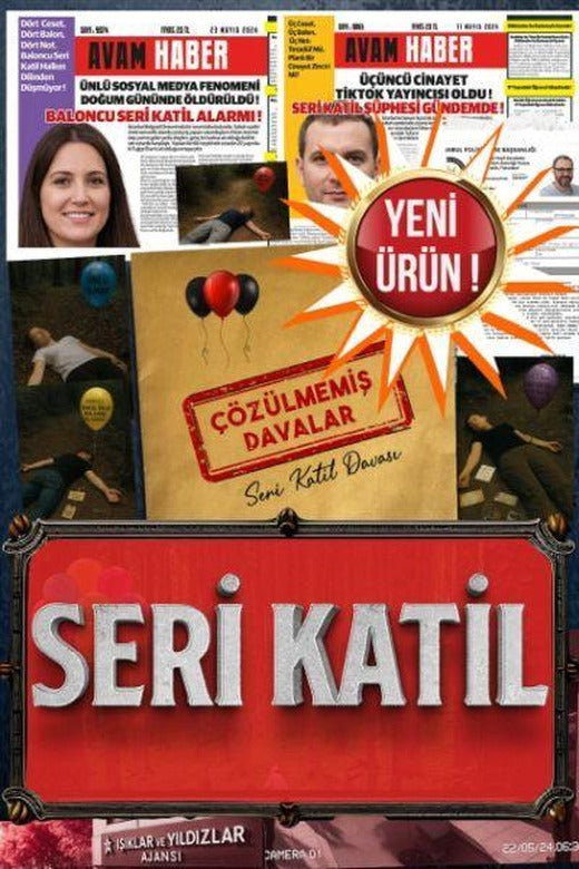 Seri Katil Dedektif Oyunu - Molfy Kutu Oyunları