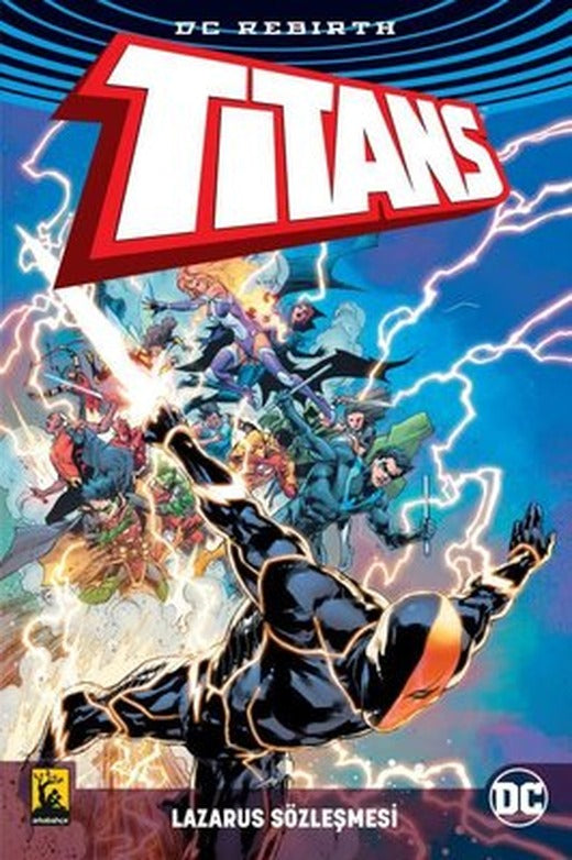 DC Rebirth Titans Lazarus Sözleşmesi | Arka Bahçe Yayıncılık