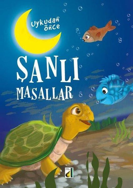 Uykudan Önce Şanlı Masallar | Damla Yayınevi (Ciltli)