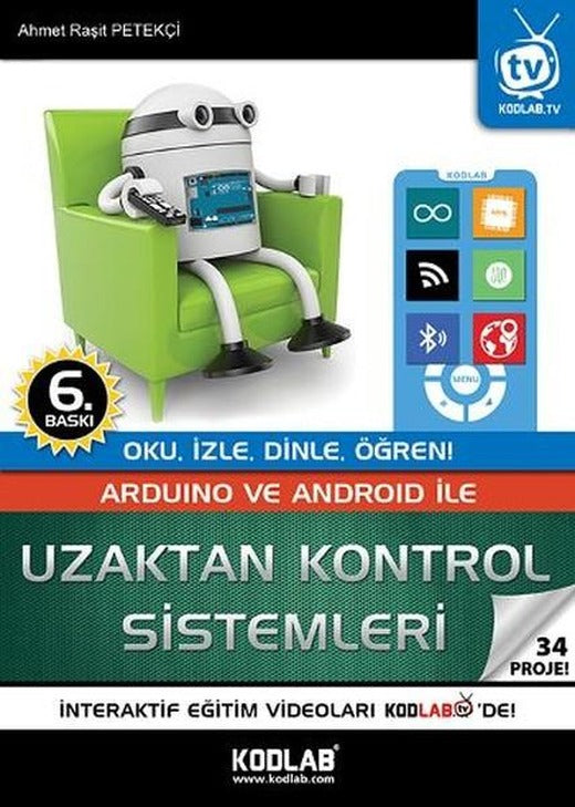 Arduino Ve Android İle Uzaktan Kontrol Sistemleri - 33 Proje | Kodlab (e-Kitap)