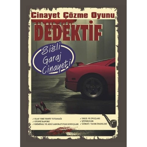 Sisli Garaj Cinayeti - Dedektif Cinayet Çözme Oyunu | Kolektif (İnce Kapak)