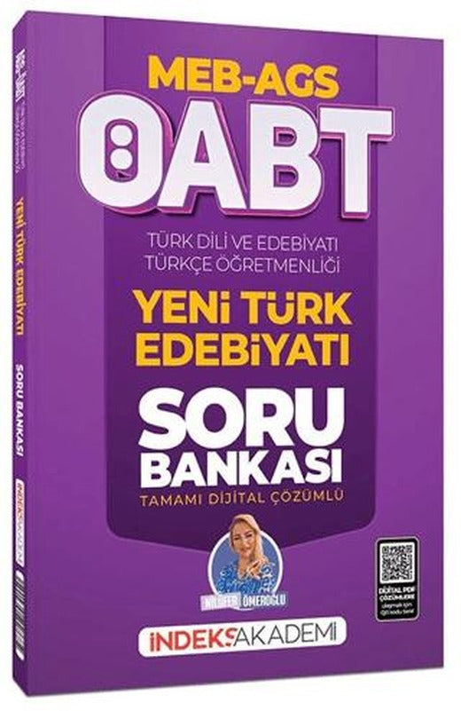 2026 ÖABT MEB-AGS Türk Dili ve Edebiyatı-Türkçe Yeni Türk Edebiyatı Soru Bankası Çözümlü | İndeks Akademi Yayıncılık (Ciltsiz)