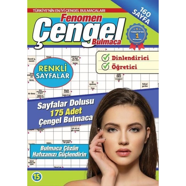 Fenomen Çengel Bulmaca - 15 | Maxı Yayıncılık (İnce Kapak )