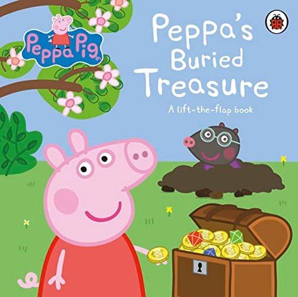 Peppa Pig: Peppa's Buried Treasure : A lift-the-flap book | Penguin Random House Children's UK (Ciltli) - Resim 1