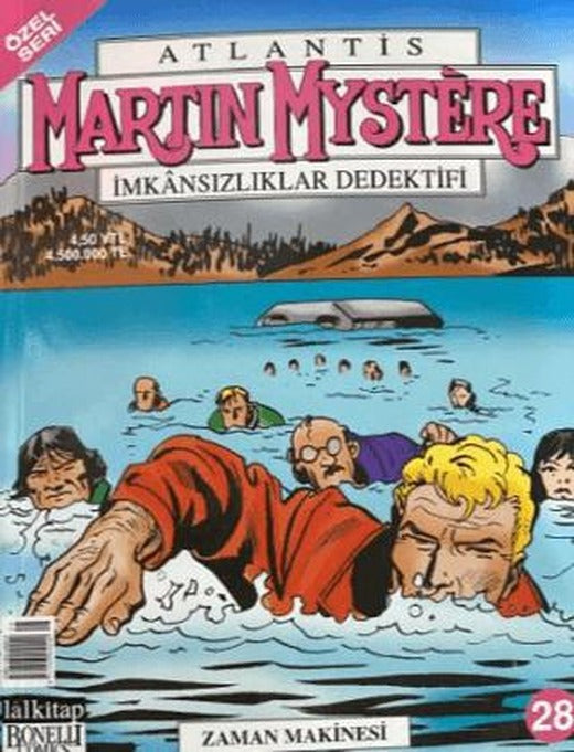 Martin Mystere İmkansızlıklar Dedektifi - Zaman Makinesi | Lal Kitap (Ciltsiz)
