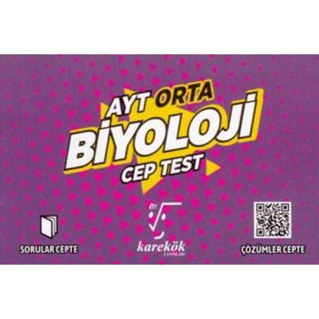 AYT Orta Biyoloji Cep Test
